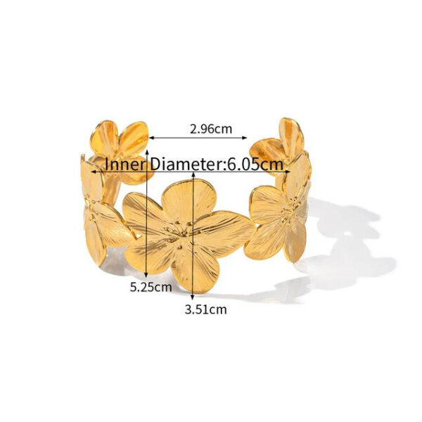 Bracelet fleur Imé – Image 5