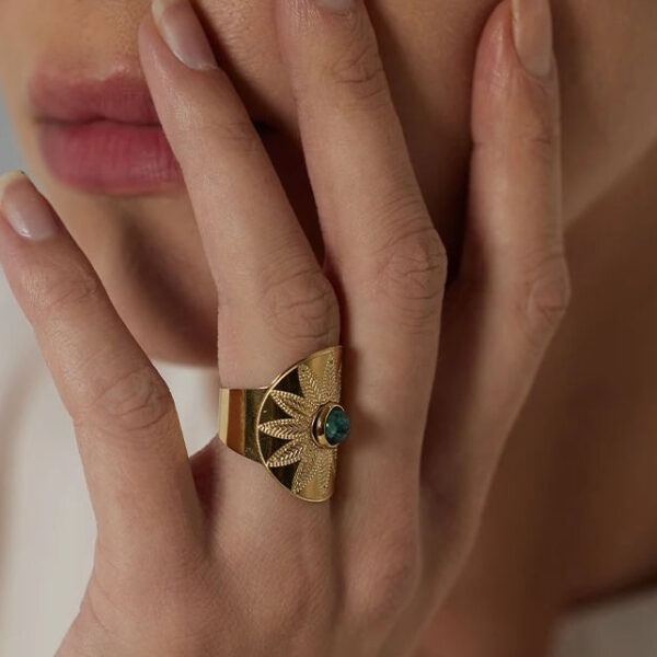 Bague fleur Vertueuse – Image 3