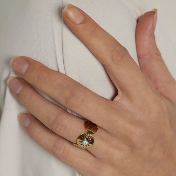 Bague fleur Intriguer – Image 3