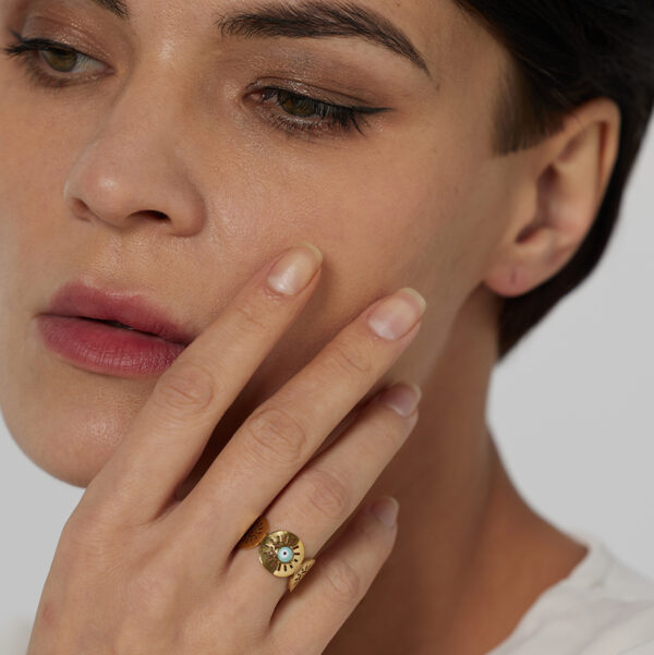 Bague fleur Intriguer – Image 5
