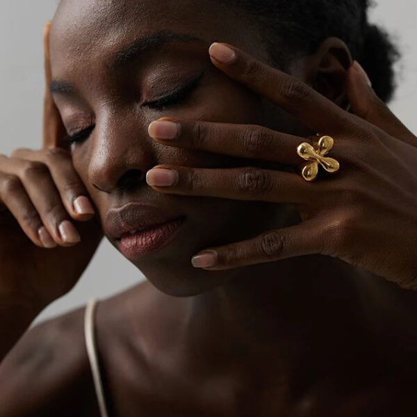 Bague fleur Inspiré – Image 3