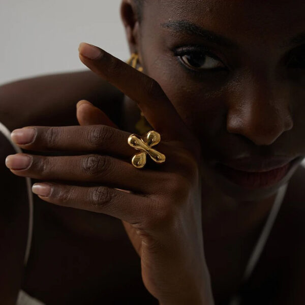 Bague fleur Inspiré – Image 2