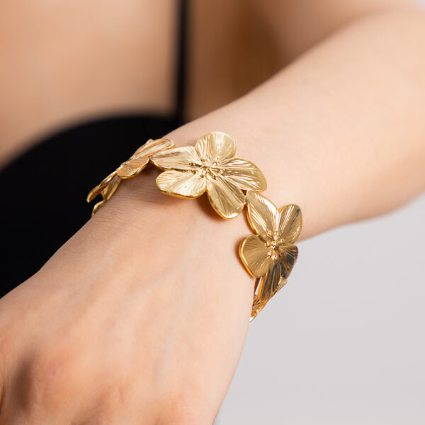 Bracelet fleur Imé – Image 2