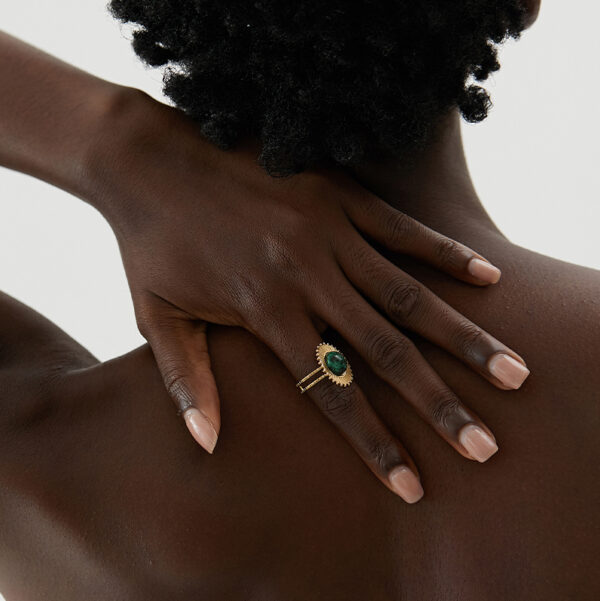 Bague fleur Généreuse – Image 4