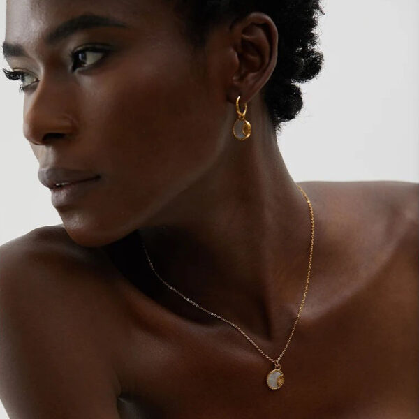 Boucle d'oreille fleur Rêve – Image 15
