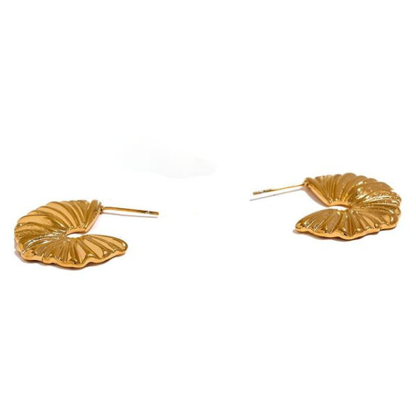 Boucle d'oreille fleur Enveloppante – Image 6