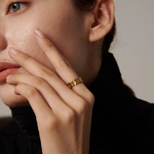 Bague fleur Nouvelle – Image 4