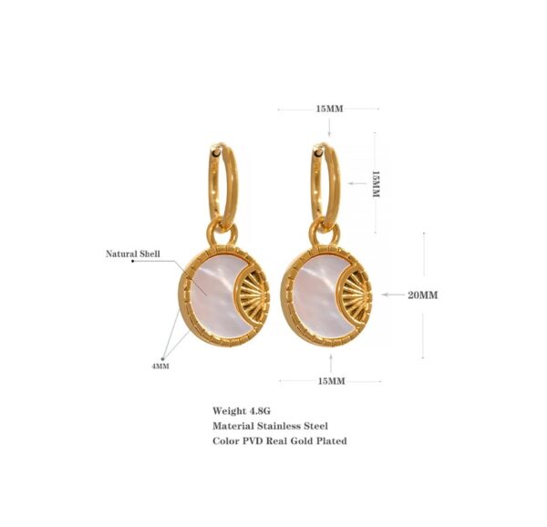 Boucle d'oreille fleur Rêve – Image 18