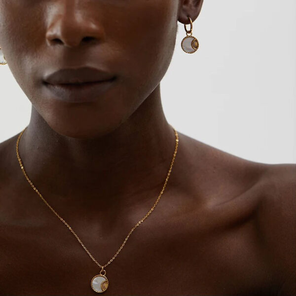 Boucle d'oreille fleur Rêve – Image 14