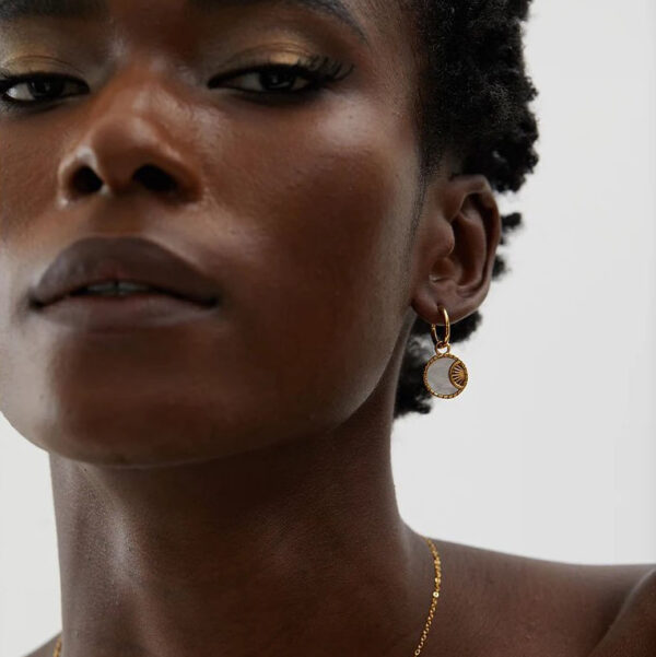 Boucle d'oreille fleur Rêve – Image 12