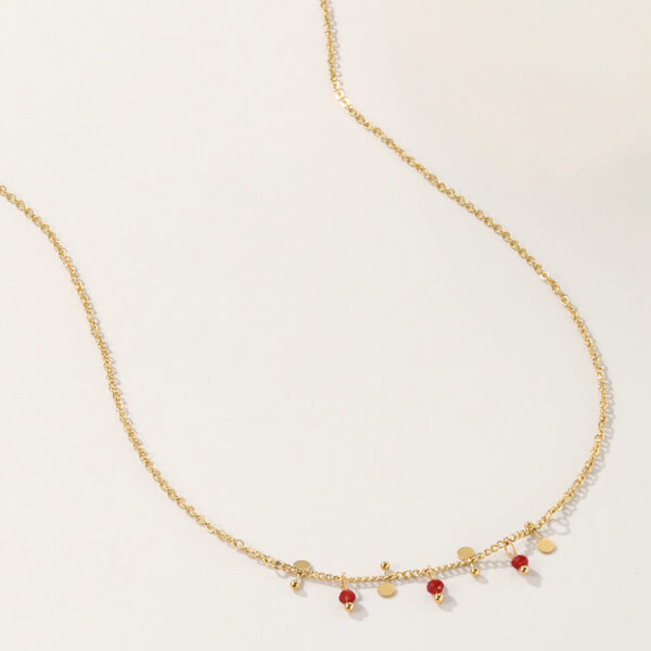 Collier fleur Boutons d'Or – Image 4