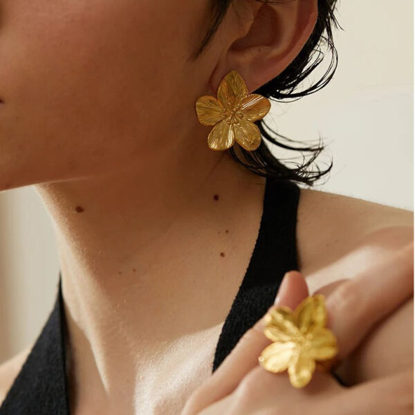 Bague fleur Exalté – Image 4