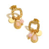 Boucle d'oreille fleur Femme