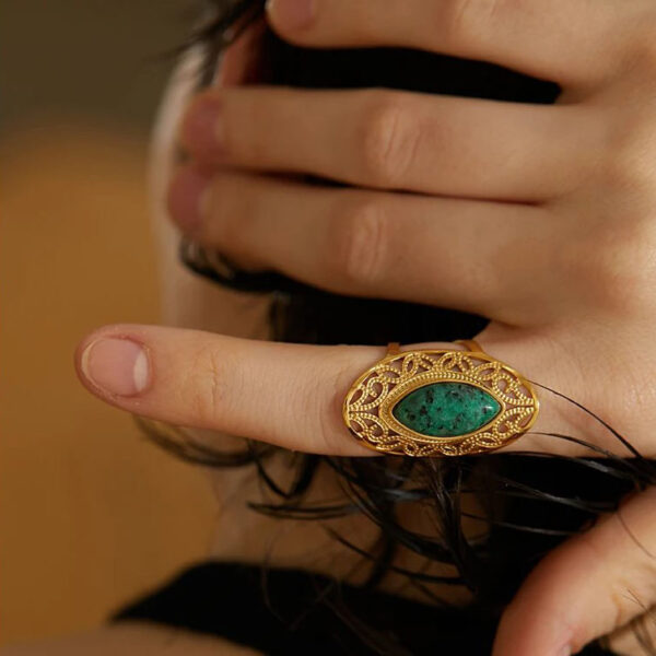Bague fleur Divine – Image 2
