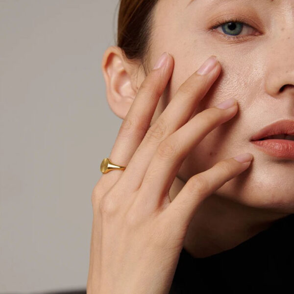 Bague fleur Minimaliste – Image 3