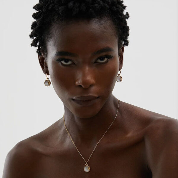 Boucle d'oreille fleur Rêve – Image 11