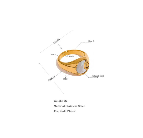 Bague fleur Rêve – Image 9