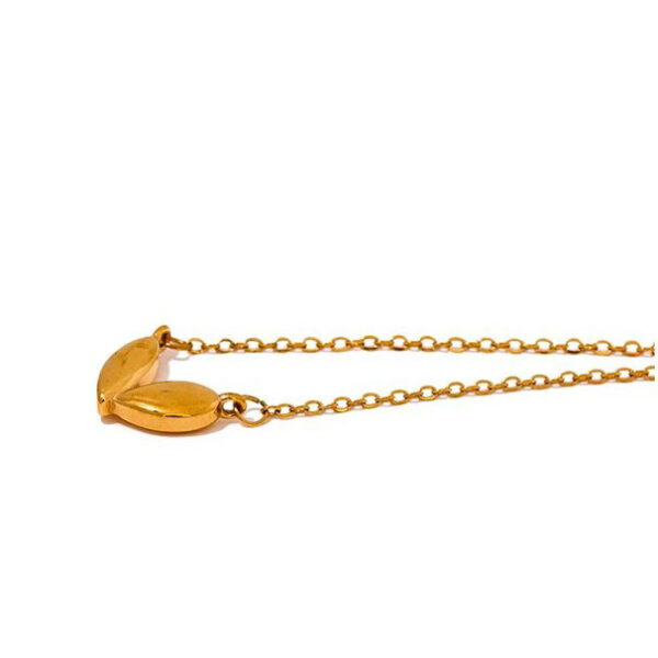 Collier fleur Pétales Dorées – Image 6