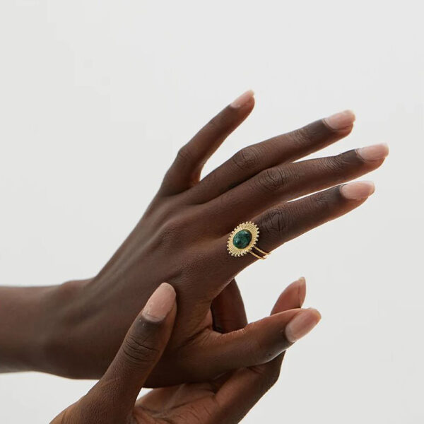 Bague fleur Généreuse – Image 2