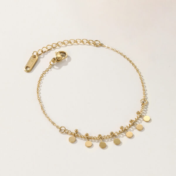 Bracelet fleur Pétales Dorées – Image 3