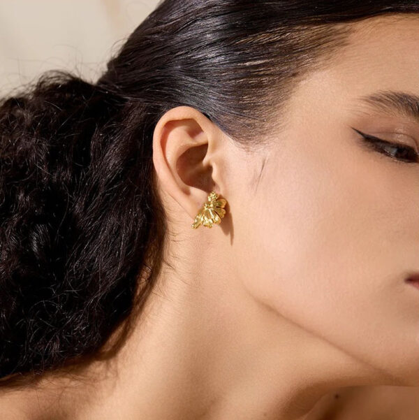 Boucle d'oreille fleur Lolita – Image 5
