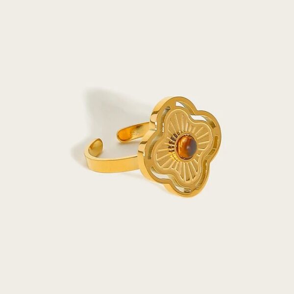 Bague fleur Angélique – Image 6