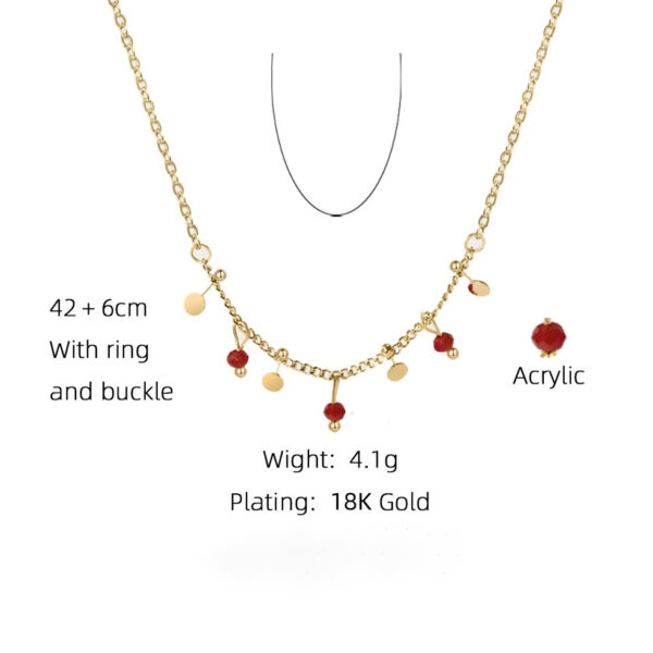 Collier fleur Boutons d'Or – Image 6