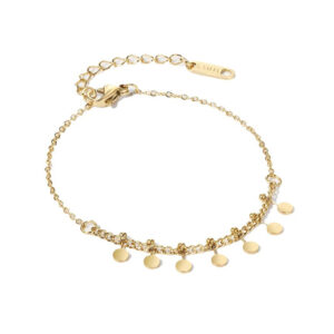 Bracelet fleur Pétales Dorées