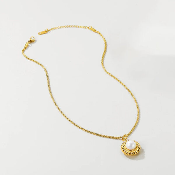 Collier fleur Tournesol – Image 2