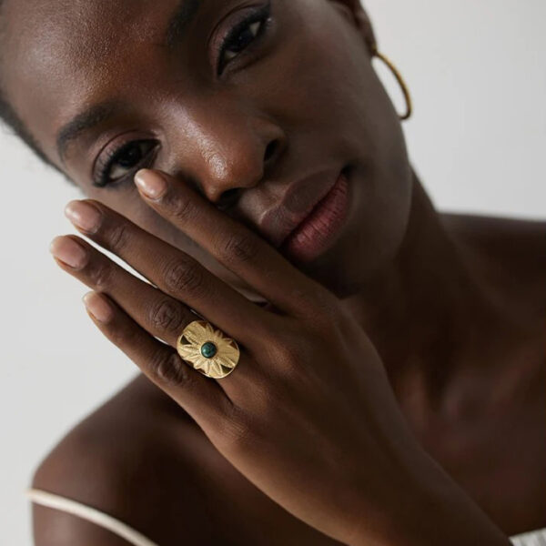 Bague fleur Vertueuse – Image 2