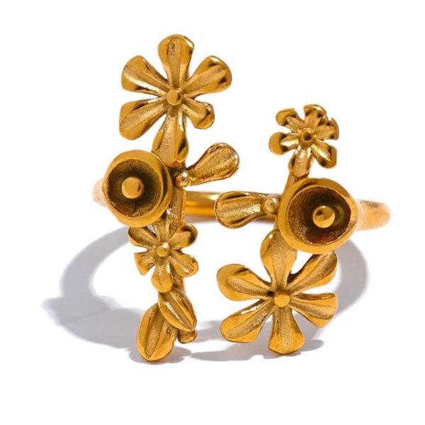 Bague fleur Elégance – Image 6