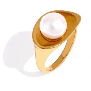Bague fleur Perle Naissante