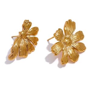 Boucle d'oreille fleur Lolita