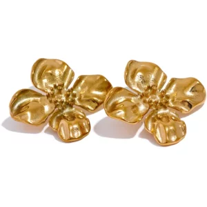 Boucle d'oreille fleur Pétillante