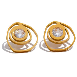 Boucle d'oreille fleur Légère
