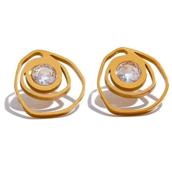 Boucle d'oreille fleur Légère