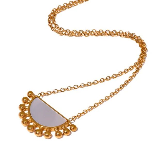 Collier fleur Joyau Océanique