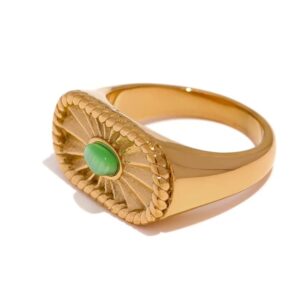 Bague fleur Pierre Précieuse