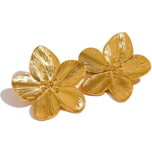 Boucle d'oreille fleur Radieuse