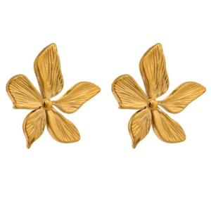 Boucle d'oreille fleur Andalouse