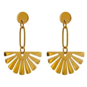 Boucle d'oreille fleur Libérée
