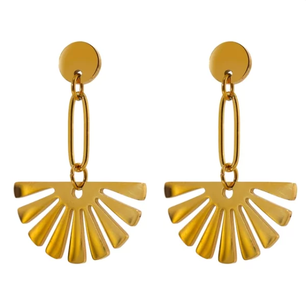 Boucle d'oreille fleur Libérée
