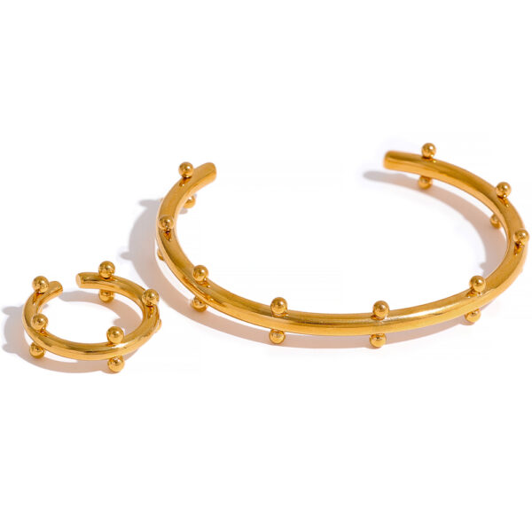 Bague fleur Boutons d'Or – Image 5